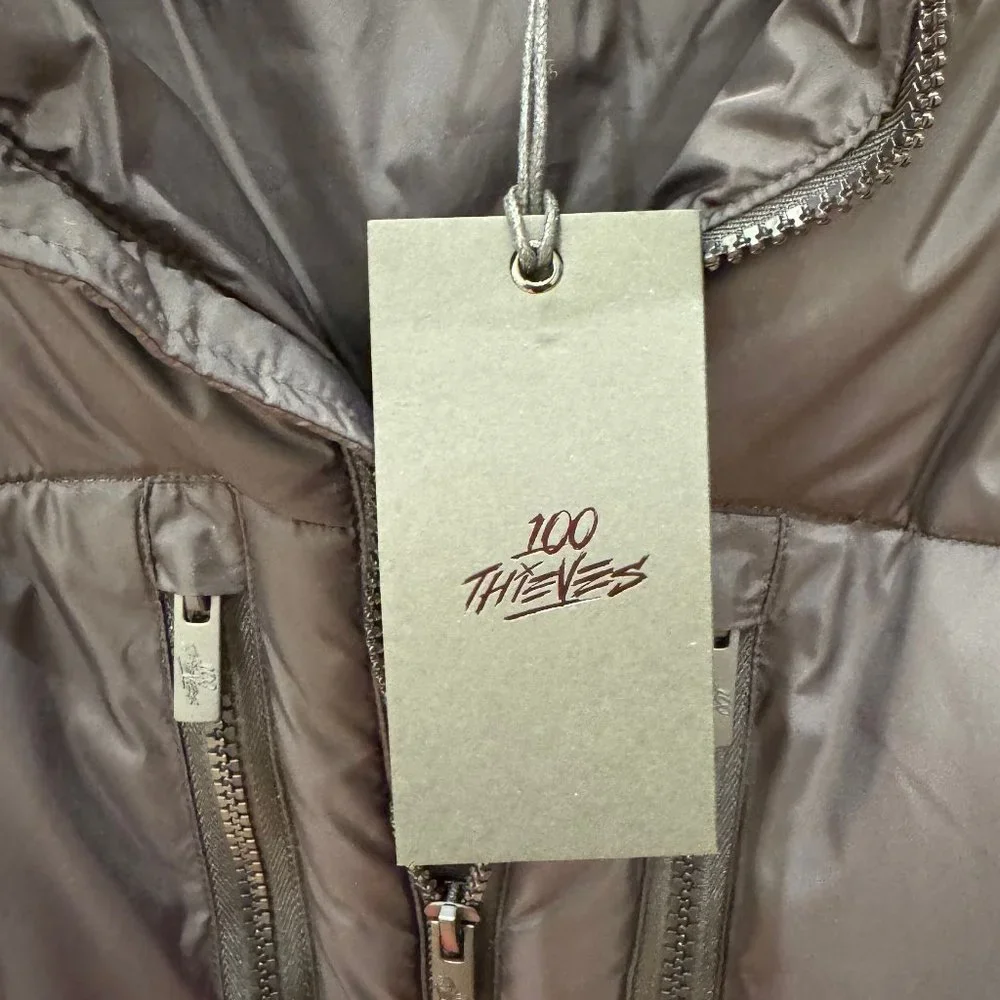 100 Thieves Puffer Jacket - Picture 4 of 4